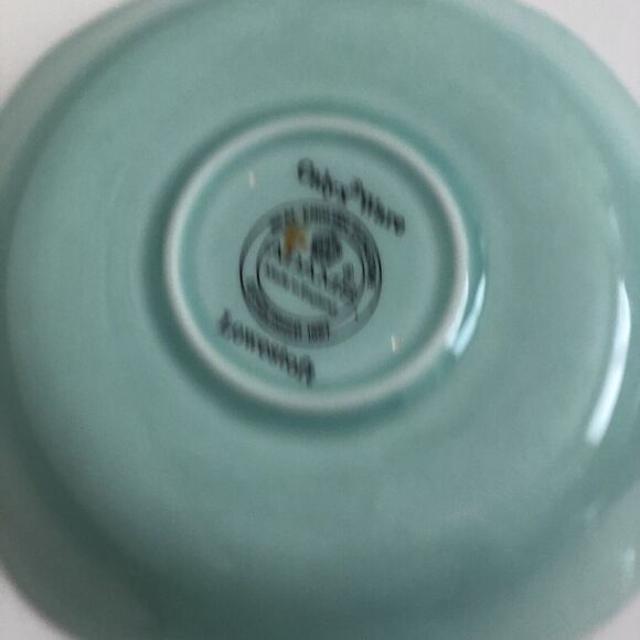 4 Adams Lowestoft Calyx Ware Lowestoft 6” Snack Saucer Plates EUC Vintage 1920s - Picture 6 of 10